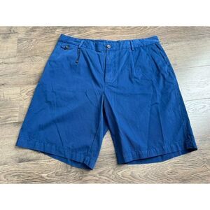 NWOT Mens Zara Shorts blue 10 inch inseam chino size‎ 36